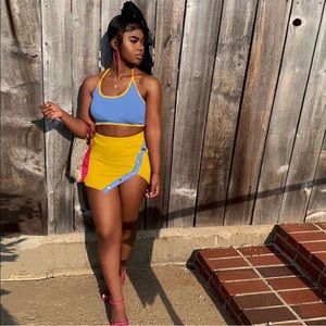 Women Sexy block color “HotGal” set